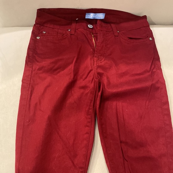 Red seven for all man kind Blair skinny - Picture 5 of 10